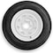 Rubbermaster - Steel Master Rubbermaster ST205/75R15 6 Ply Highway Rib Tire and 6 on 5.5 Eight Spoke Wheel Assembly 599331 - alternate 1